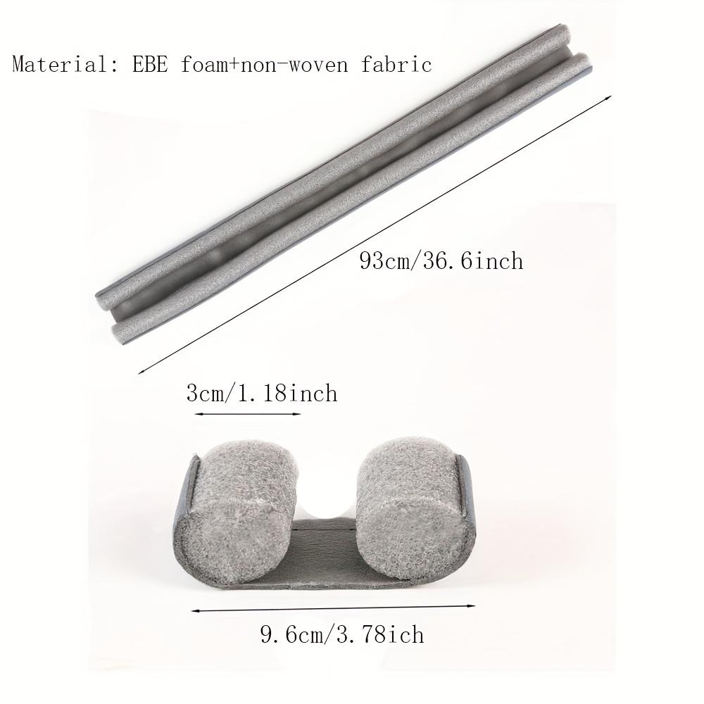 1PC Self-Adhesive Door Bottom Seal Strip Sound Insulation, Anti-Theft, Windproof, Waterproof Protection for Doors & Windows - Under Door Installation