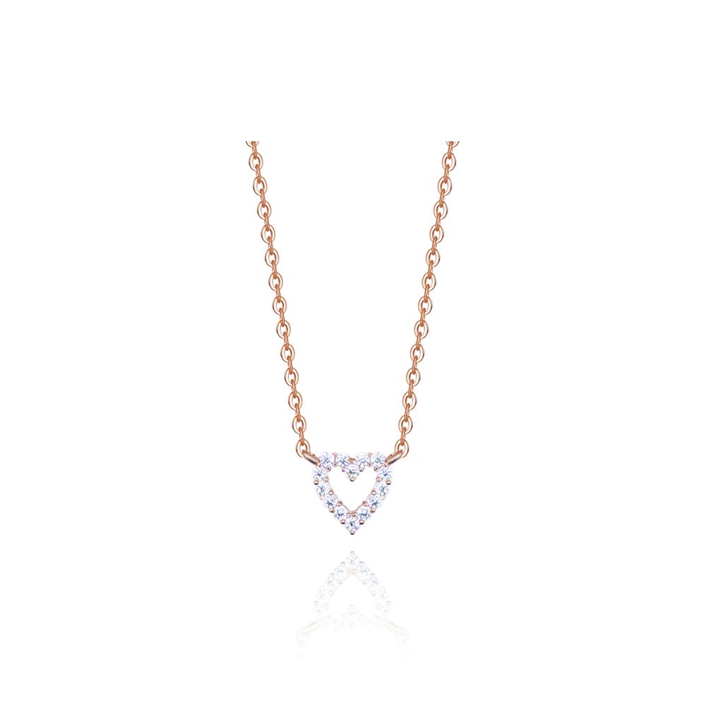 Westisland Heart Cubic Necklace (Select 1 Of 2)_Wi530N