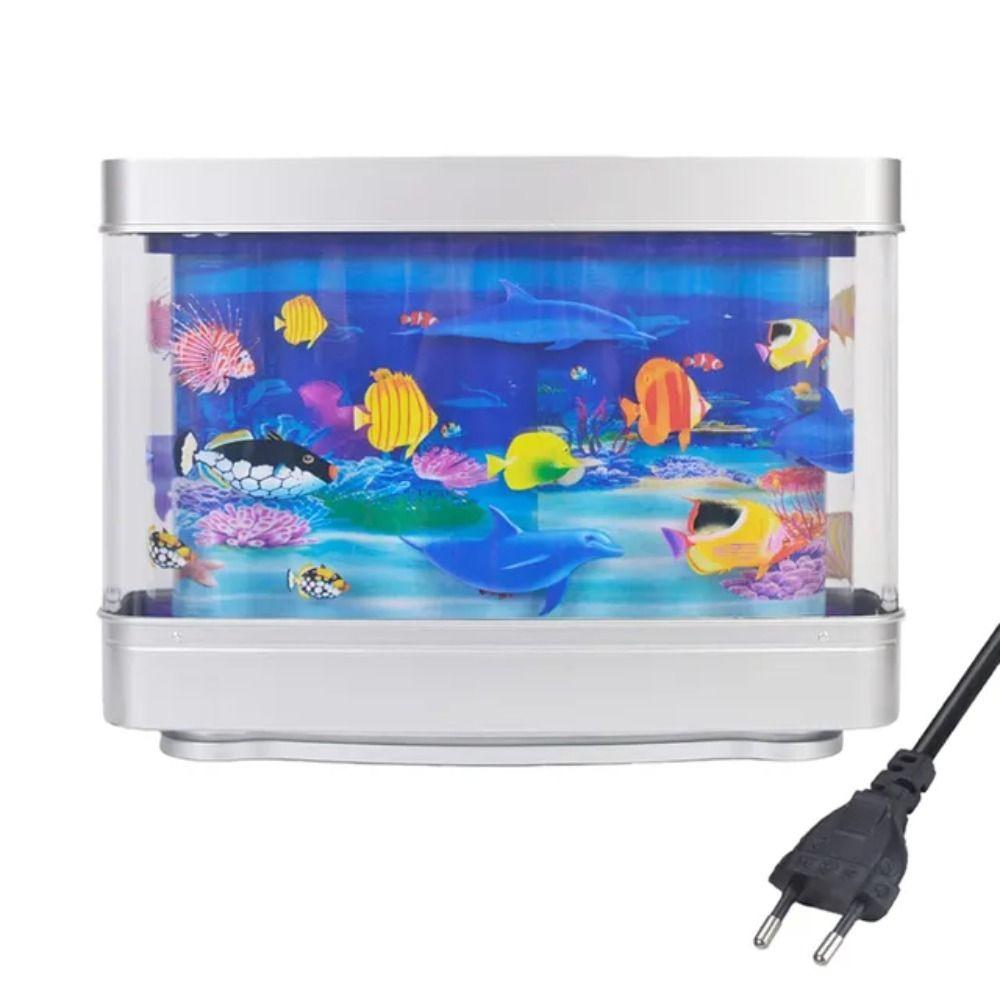 With Switch Simulation Ornamental Fish Lamp Virtual Ocean Dynamic Cute Artificial Fish Tank Lamp Plastic Waterproof