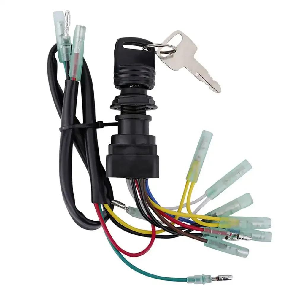 Zündschlüssel Assy 03-82510-44-00 703-82510-43-00 703-82510-42-00 für Yamaha Außenbordmotoren Control Box Boot Zubehör