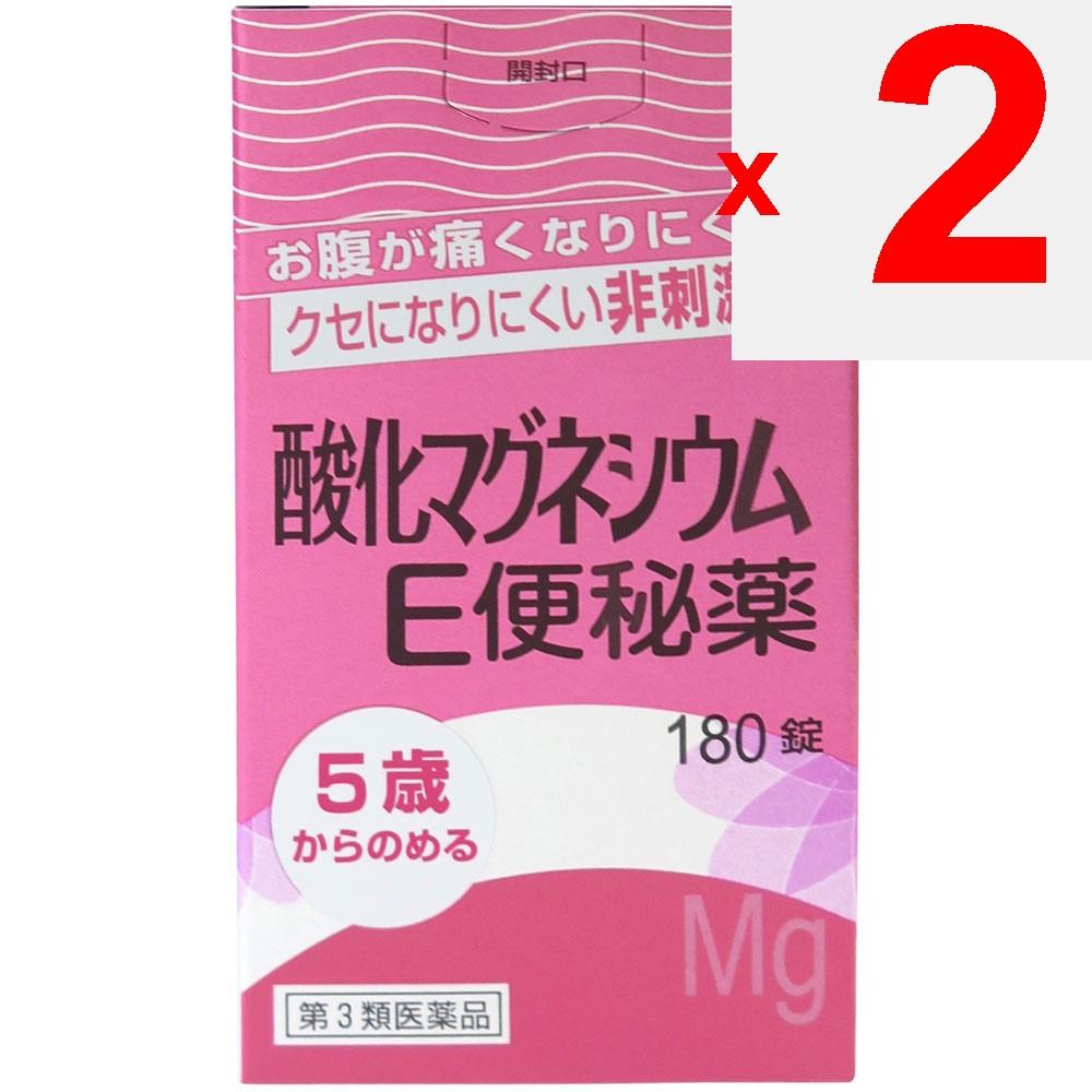 Ken-Ei Pharmaceutical Magnesium Oxide E Constipation Medicine 180 tablets Chemical Preparations Indications: - Constipation - Relief of the following