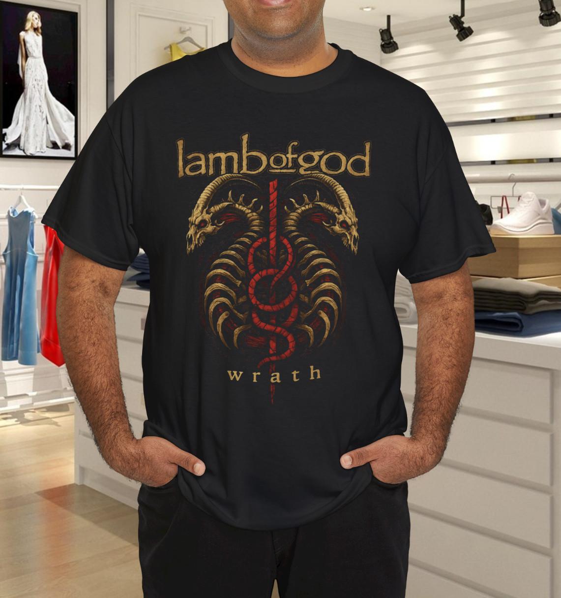 Lamb of God band tee T-Shirt Mens Womens Tees Top XL