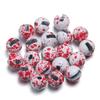 20Pcs/lot 7Colors Nice-Designed Fishing 2.5mm/3.0mm/3.5mm/4.0mm Fly Tying Material  Beads  Alloy Slotted Bead