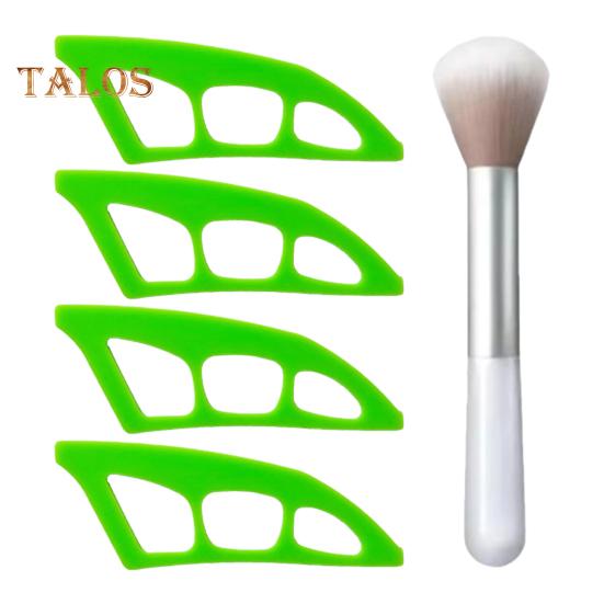 1/2/3/4Pcs Silicone Eyeshadow Stencil Tool Reusable Beginner Eyeshadow Assistant Guide Helper Shaper Mapping Template Women Quick Eye Makeup Tools
