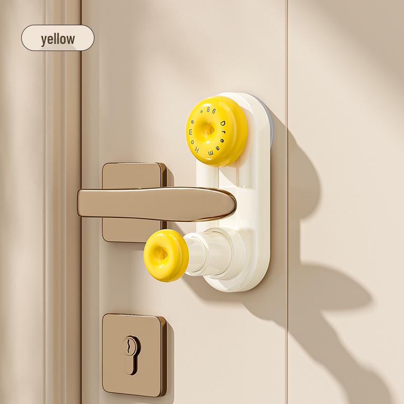 Child and Pet Safety Door Lock - Anti-Cat Handle Blocker and Opening Preventer