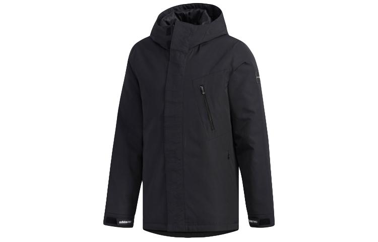 Adidas Neo Puffer Jackets Men s Black Hooded Moderate Other EI4427 S