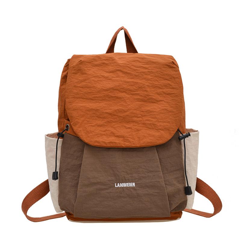 Schoolbag Travel Backpack New Women's Large Capacity Leisure Light Going Out Commuter Leisure Bag Computer Bag