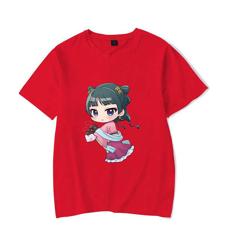 New Hot The Apothecary Diaries Maomao Print T-shirts Women Men Summer Casual T-shirts Fashion O Neck Short-sleeved T-shirts