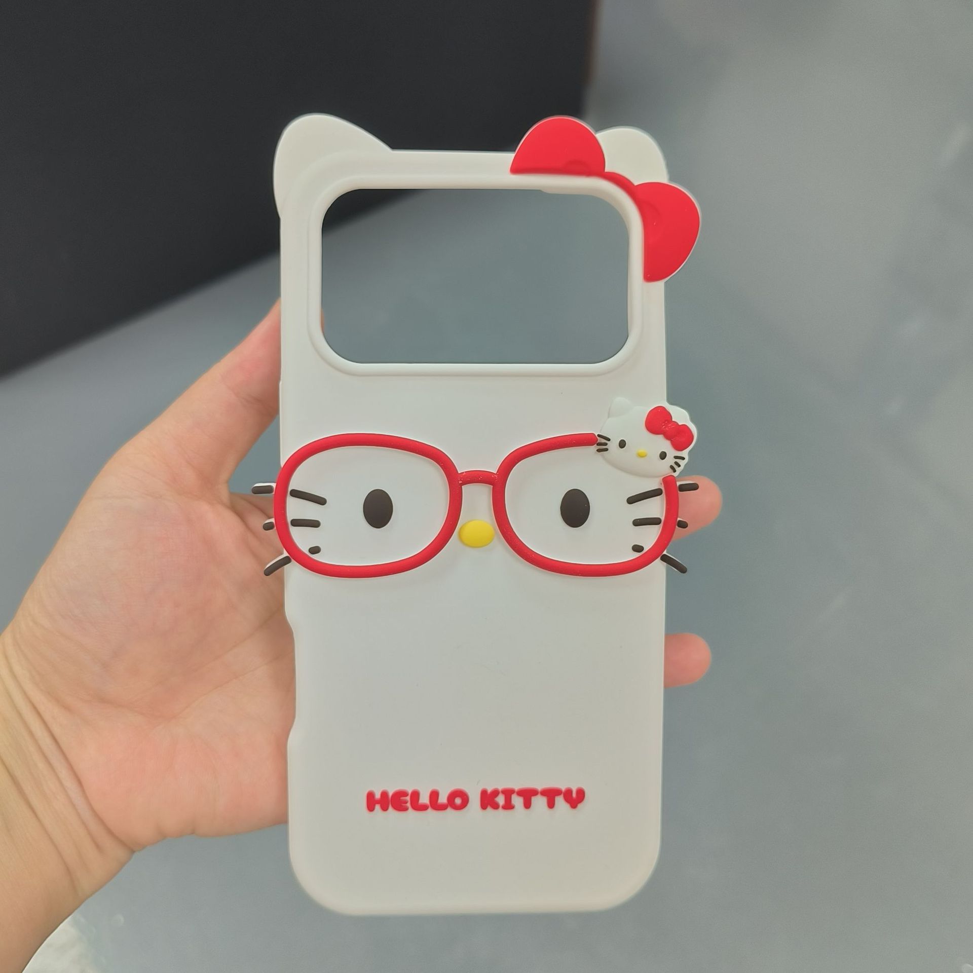 

The new iphone17promax cute three-dimensional KT cat Apple 16PM14 cartoon mobile phone case 15 all-inclusive anti-drop iPhone17