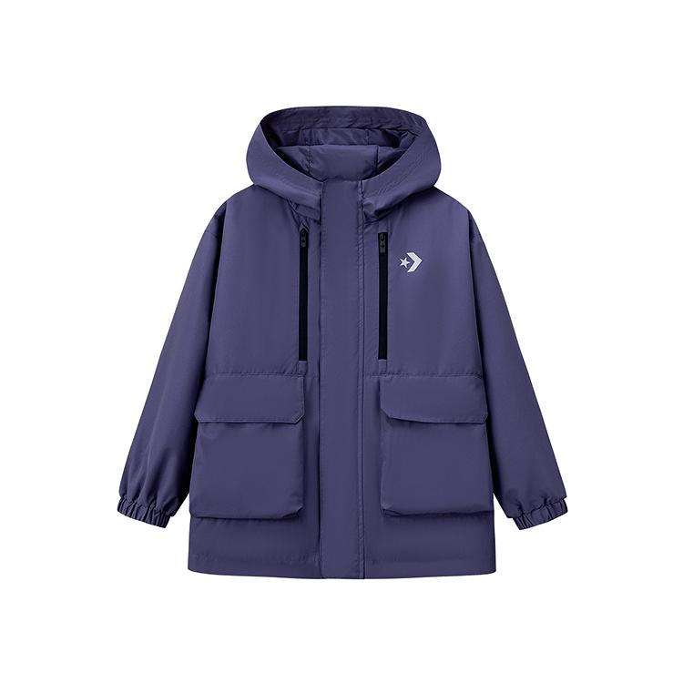 Converse Kids Outdoor Wear Hooded Thickened And Fleece Lined CV2612854 (4)110/52