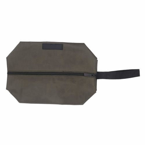 Waterproof Electrician Tool Bag, 1680D Thick Oxford Cloth Tool Kit Storage Bag, Tool Hardware Organizer, 300 x 100 x 100mm (Green)