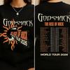 Godsmack The Rise of Rock Shirt 2026, Retro Godsmack Rock Band T-Shirt für Fans