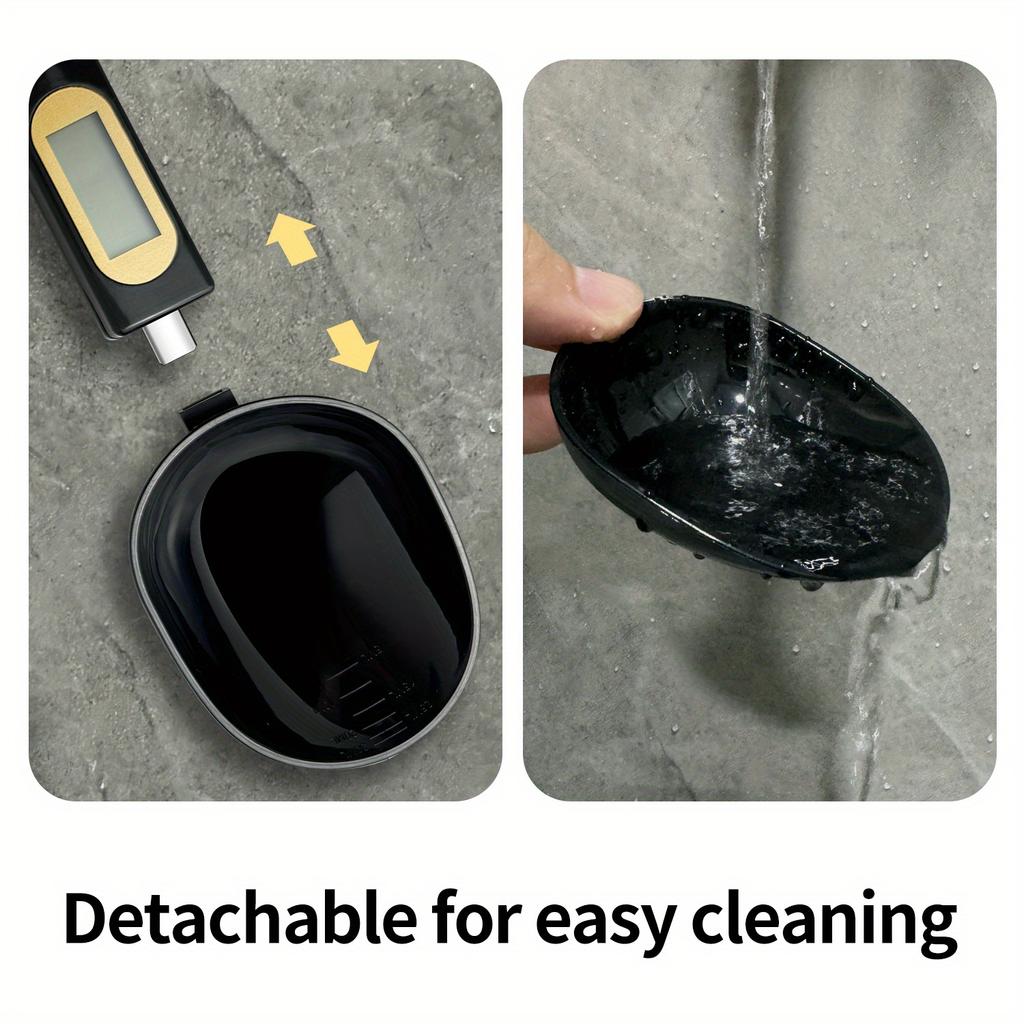 1pc Digital Measuring Spoon with LCD Display 0.1g 500g, Portable Kitchen Scale for Precise Baking, Cooking, Pet Food Tea, Includes Battery