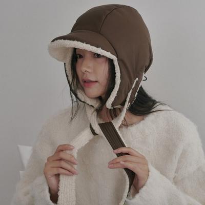 ALLINCOMPLETE Leather Poodle Padding Balaclava  3 Colors 