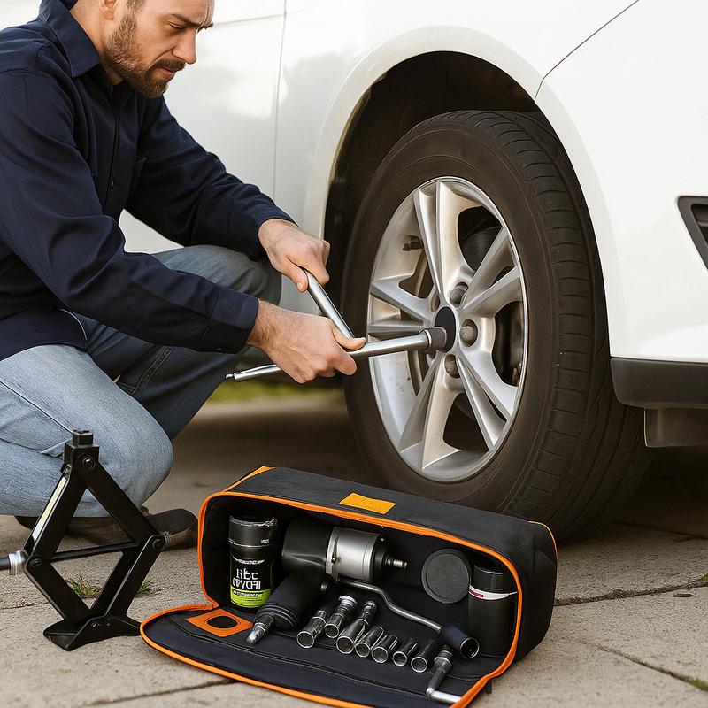 Portable Car Trunk Storage Box Car Accessories Storage Bag Vacuum Cleaner Storage Bag Toolkit Organizer Stowing Tidying Auto Sup