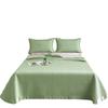 High-End Solid Color European-Style 60 Tencel Three-Piece Bed Cover Set Large Size Lyocell Tencel Thickened Quilted Bed Cover