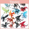 Western Mythical Creatures Pvc Model Pack With Ice Fire Dragons For Collectors And Decor