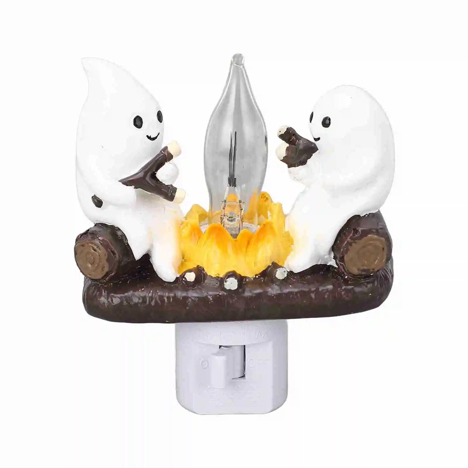 

Призрачный костер Мерцающий ночник Костер Призрак Ночник Декоративный светодиодный Высокоэффективный Теплый свет для фестивальной вечеринки