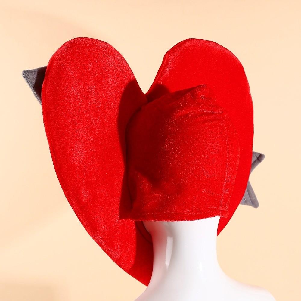 Headwear Cupid's Arrow Hat Red Pullover Hat Warm Creative Gift Photo Props Hat Halloween Party