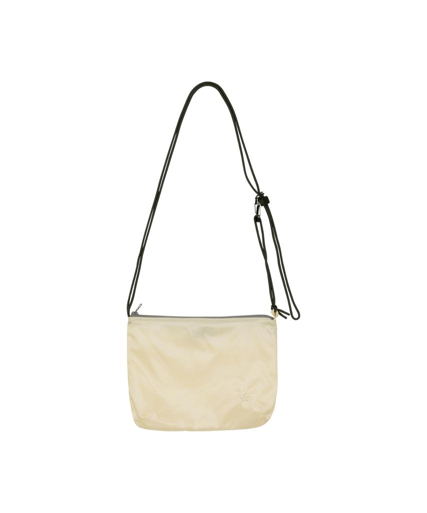 The Coldest Moment Tcm Mini Logo Ripstop Cross Bag (Cream)