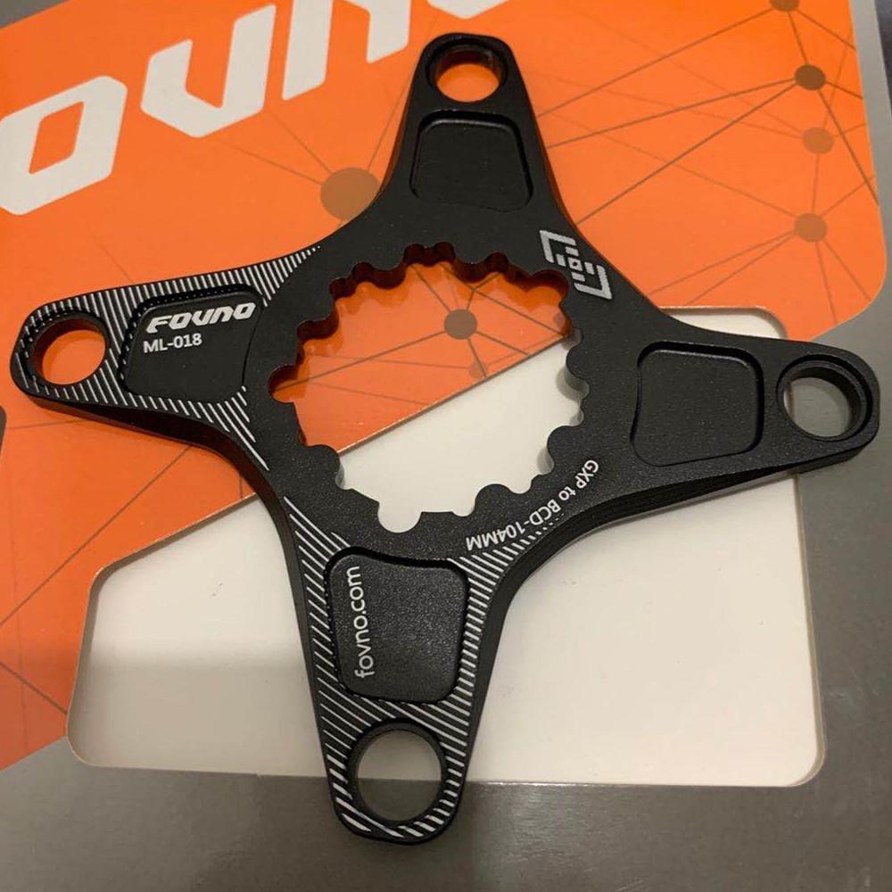 FOVNO MTB Mountain Bike Crank For SR To 104BCD Chainring Spider Adapter for SR XX1 X0 X9 Crankset Bicycle Accessories