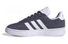GRAND COURT ALPHA Slip Resistant Abrasion Resistant Low Top Skateboard Shoes Men's Black White IH0852