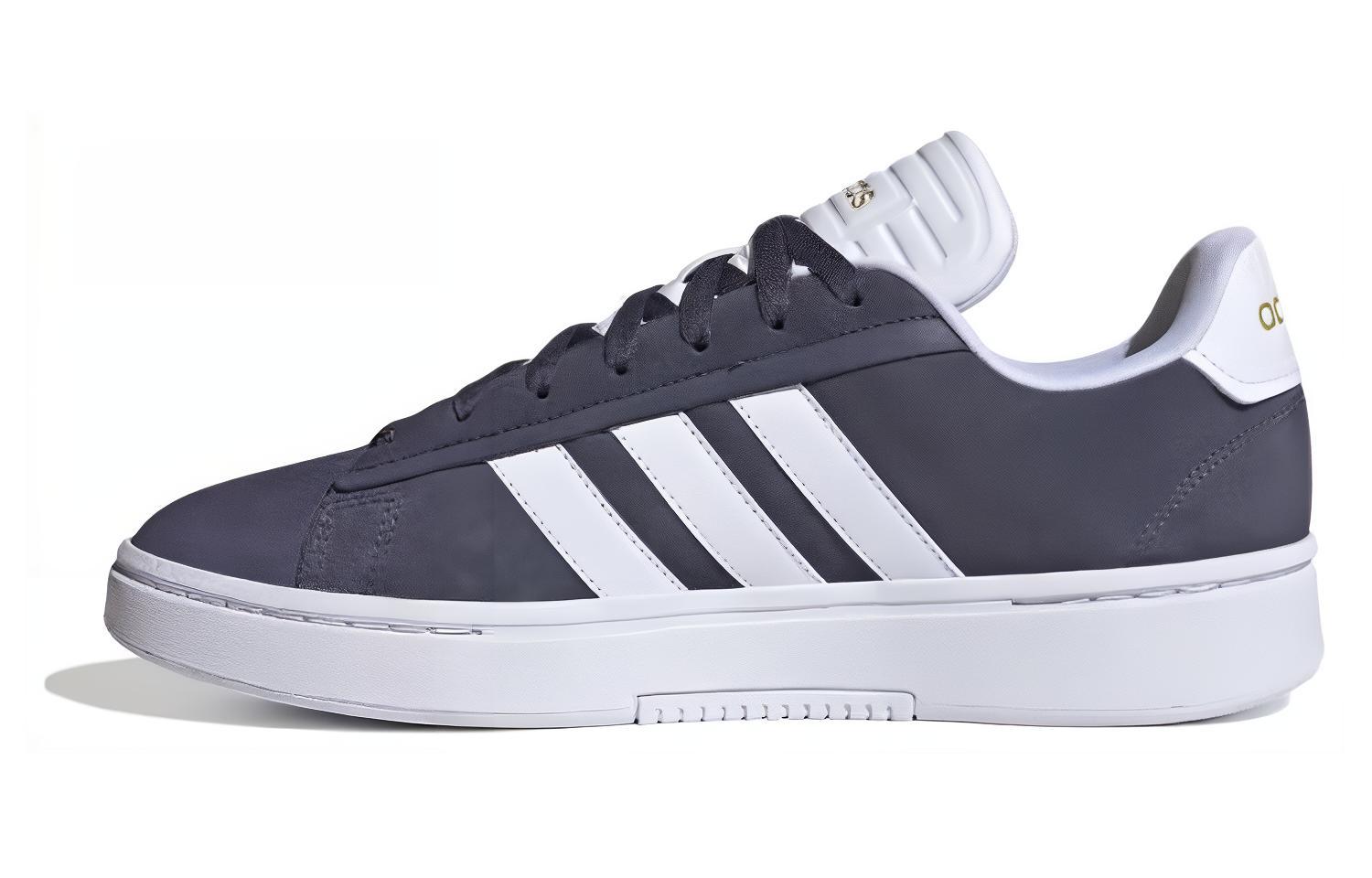 

Adidas GRAND COURT ALPHA Slip Resistant Abrasion Resistant Low top Skateboard Shoes Men s Black White IH0852 42⅔