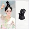 Perlenblume Hanfu Perücke Stirnband Vintage Chinesisch Antiker Dutt Prinzessin Cosplay