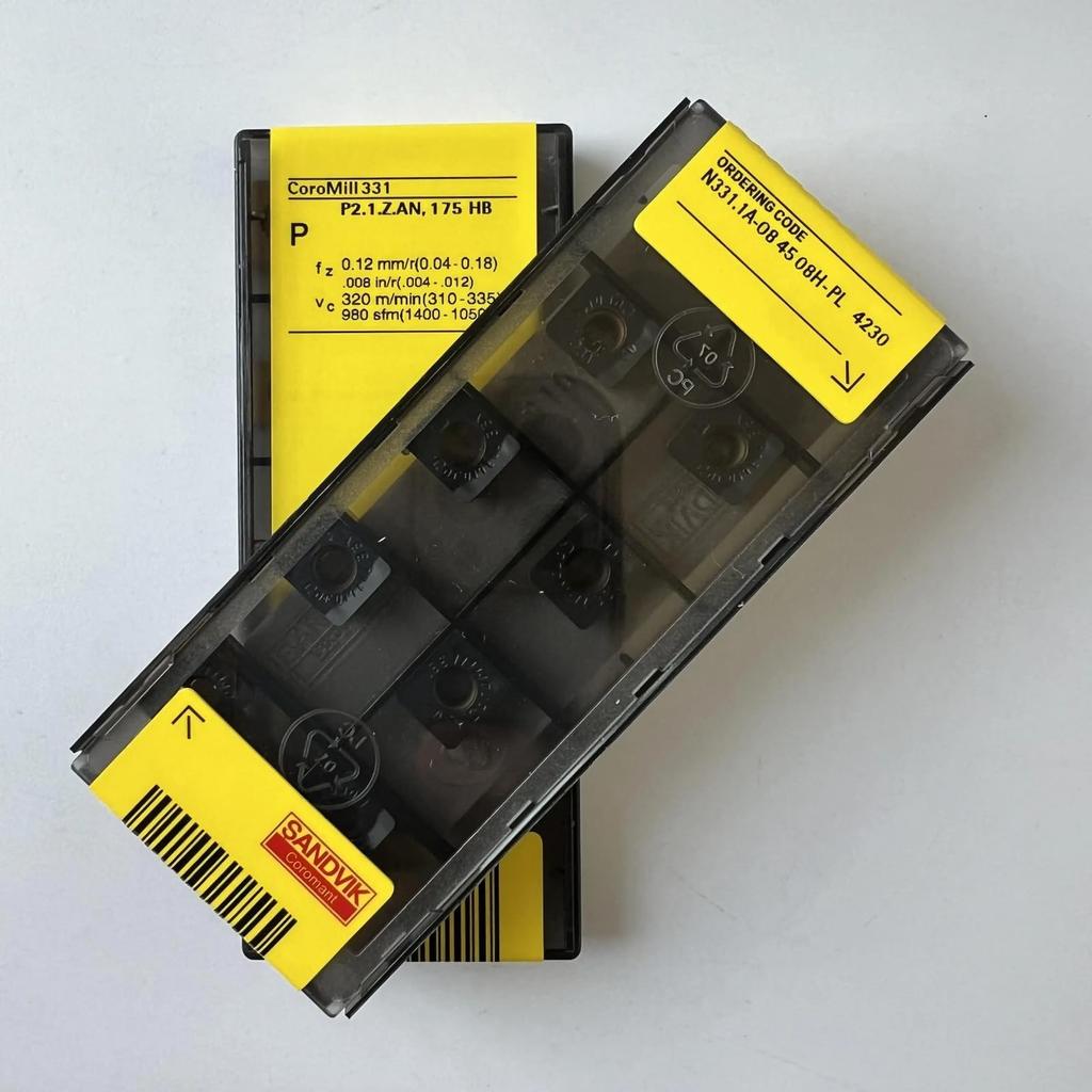 Original Sandvik / N331.1A-084508H-PL 4230 /CNC CARBIDE tool blade 10 Pcs