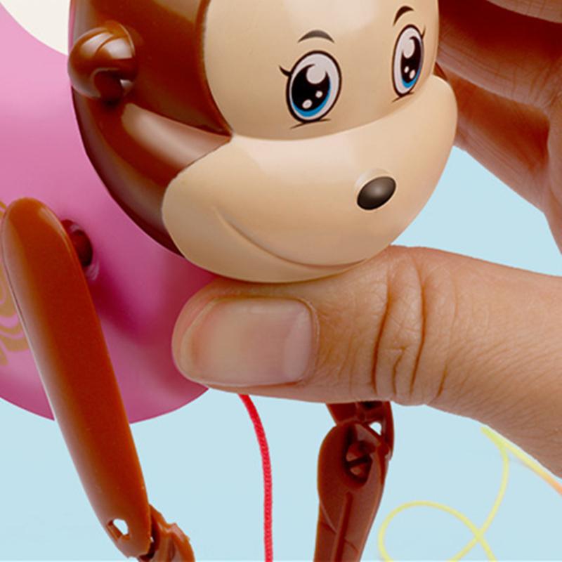 Funny Plastic Monkey Climbing Rope Toy Climb The Rope Toys for Children Animal Parent-Child Interaction Play Toys Birthday Gifts