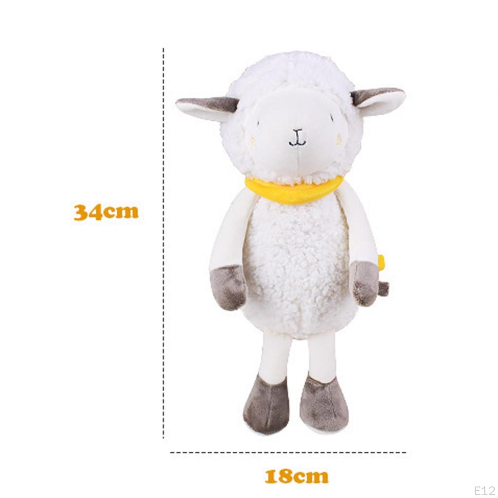 Baby Sleeping Aid Plush Toy, Musical LED Stuffed Animals for Kids
