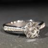 New Trendy Wedding Rings For Women Luxury Cubic Zirconia Crystal  Temperament Elegant Engagement Band Jewelry Bulk