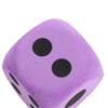 Soft Sponge Solid Dice Elastic 3.8cm Dot Dices Amusing Props Foam Dot Dice  Math Teaching
