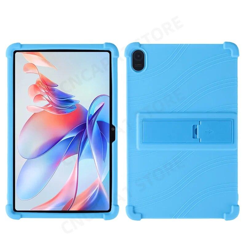 4 Thicken Cornors Soft Silicon Cover with Kickstand For Blackview Tab 11 WiFi Case 10.36" Tablet Funda For Blackview Tab11 Wi-Fi
