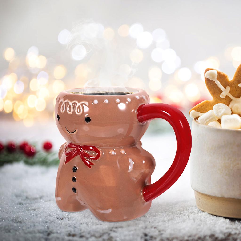 Teetasse Lebkuchenmann Tasse Stauffers Kekse Milch Keks Weihnachten Kaffeetassen