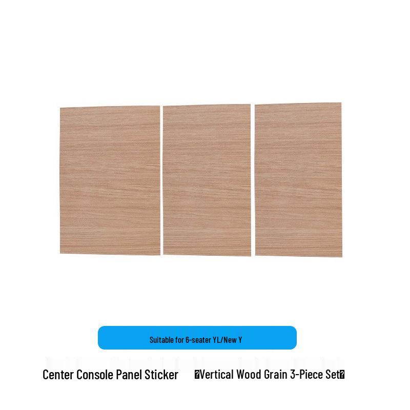 Model Y/3 Six-Seater Center Console Panel Sticker for Interior Modification