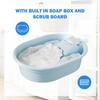 Zagęszczona Miska do Prania Plastikowa Duża Wanna do Prania Do Prania Ręcznego Ubrań