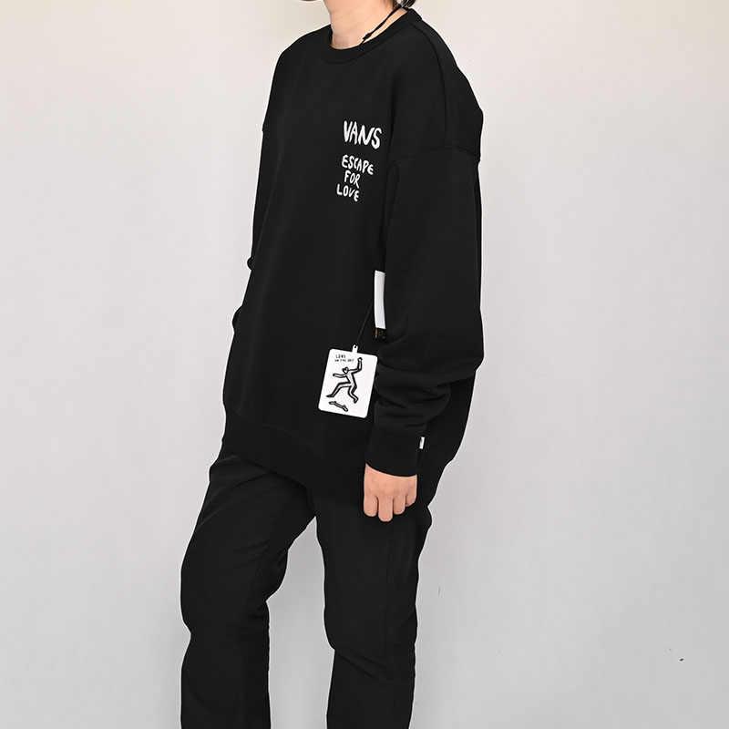 Vans FW24 Asia Art Alliance Series Crewneck Sweatshirt Unisex Sweatshirt Black VN000KDQBLK