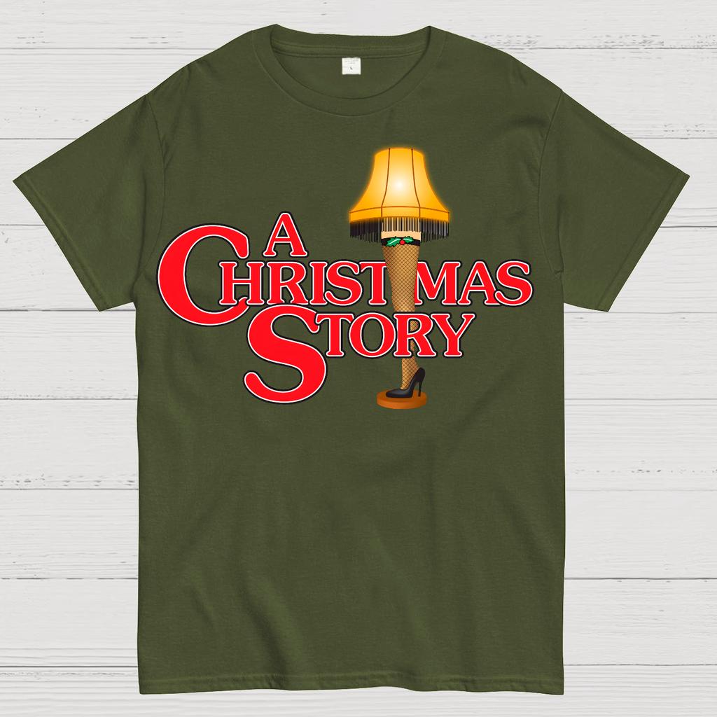 A Christmas Story Leg Lamp Nerd T-Shirt