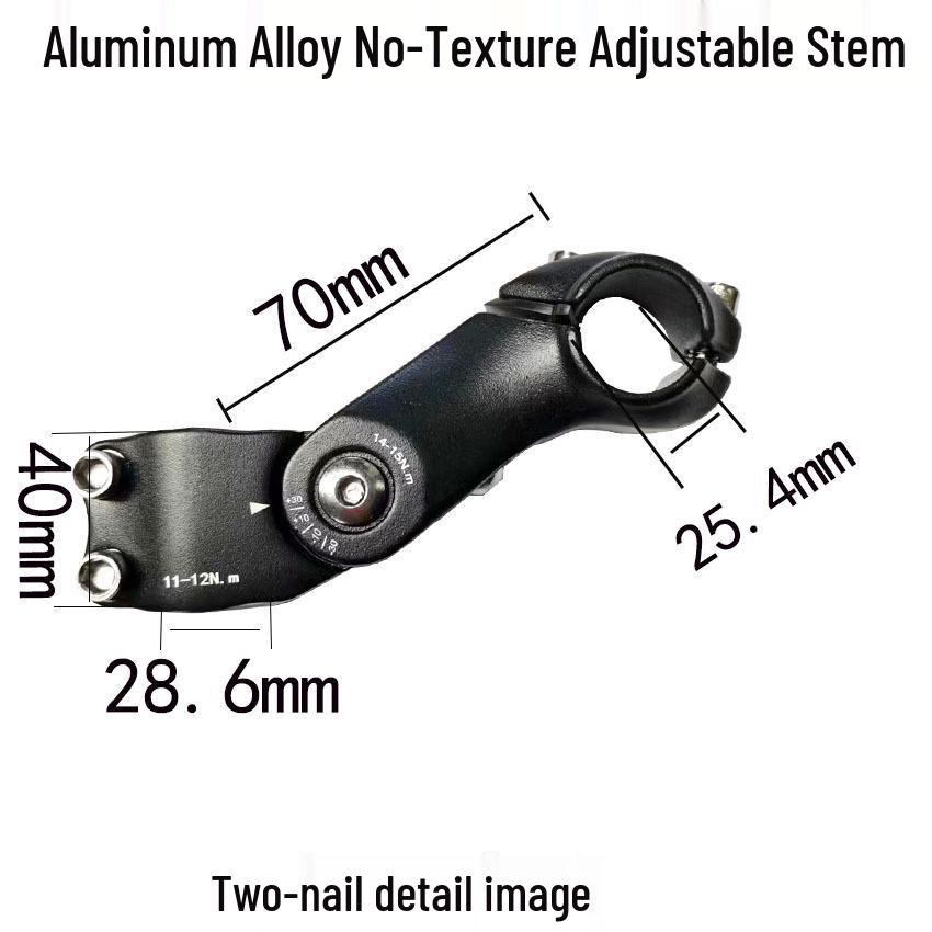 Aluminum Alloy Adjustable Stem Mountain Bike, Station Wagon 22.2/25.4/31.8