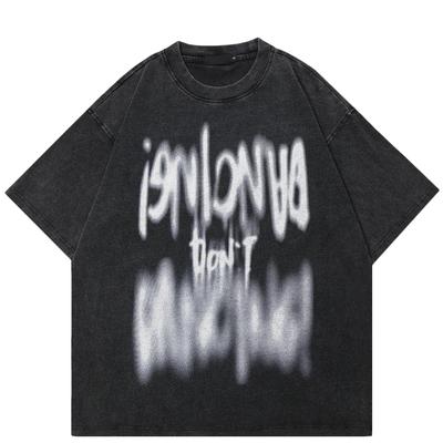 2024 Streetwear Graffiti Letter Graphic Unisex T-Shirt