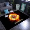 1PC rug Ogc Nice Crest Carpet, Chair Rug,Area Rug for Office Bedroom living rooms bedroom, Doormat decor Christmas fan gifts