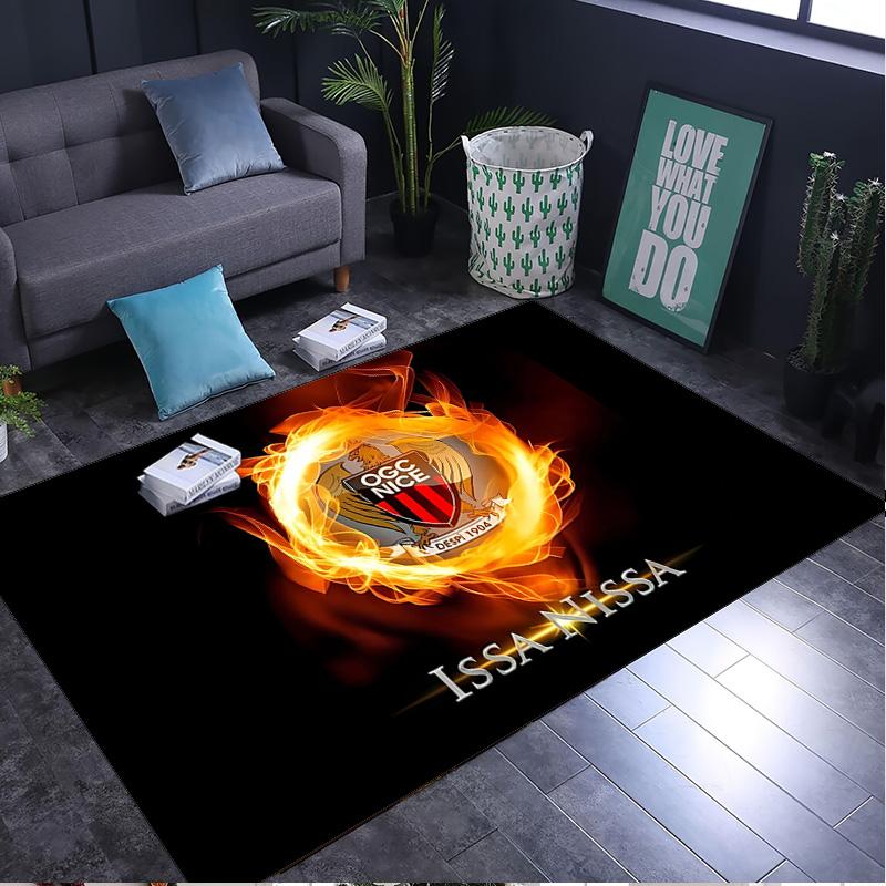 1PC rug Ogc Nice Crest Carpet, Chair Rug,Area Rug for Office Bedroom living rooms bedroom, Doormat decor Christmas fan gifts