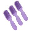 3pcs Rounded Tips Hair Detangler Comb Nine Claw Comb Massage Hair Brush  Shower Use