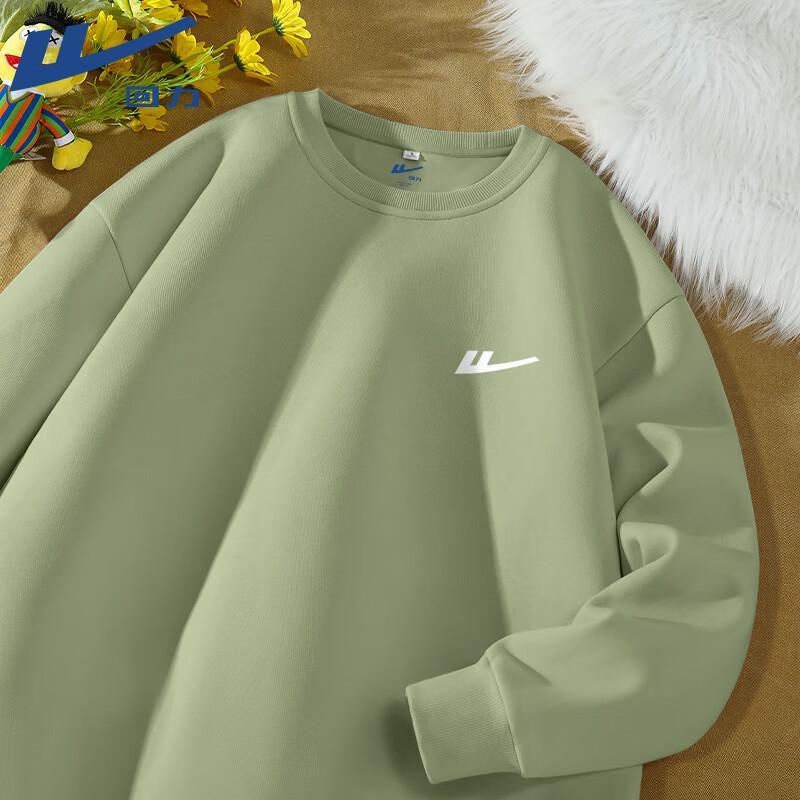Warrior Men's 2025 Spring Crew Neck Casual Logo Sweatshirt