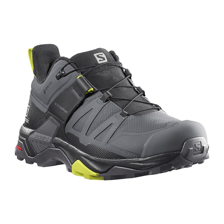 SALOMON X Ultra 4 Gore-Tex Comfortable Durable Low-Top Outdoor Shoes Men Shoes Black 416229