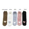 1 Pair Soft Lovely Stockings Sleeping Socks Plush Coral Socks Warm Autumn Winter