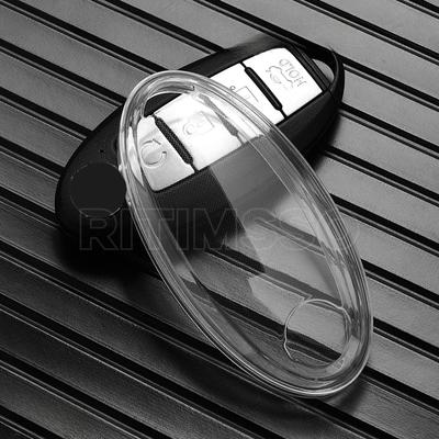 Transparente TPU-Auto-Fernschlüsselhülle für Nissan Qashqai Juke J10 J11 X-Trail T32 T31 Kicks Tiida Pathfinder Note