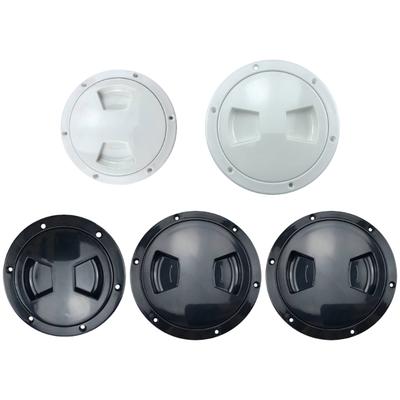 Boat Hatches 4/5/6inch Round Lid Hinge Boat Deck Hatches, Marine Hatches Boat Access Hatches Lid Wear Resistant