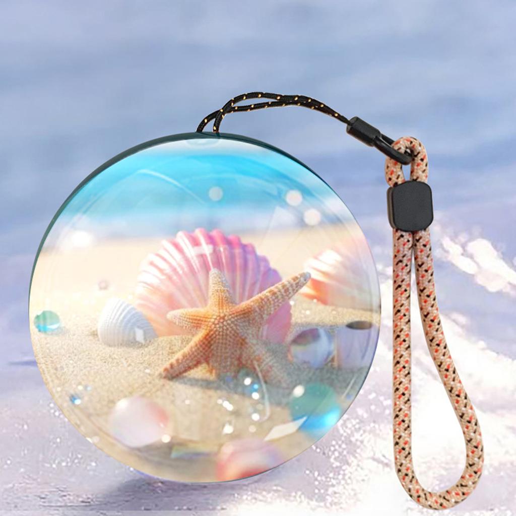 3D Video Crystal Ball with Black Base Memory Sphere Lamp Memory Orb Lamp Gift for Anniversary Birthday Wedding